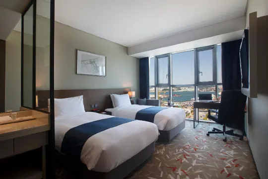 アスティ ホテル 釜山の客室の様子