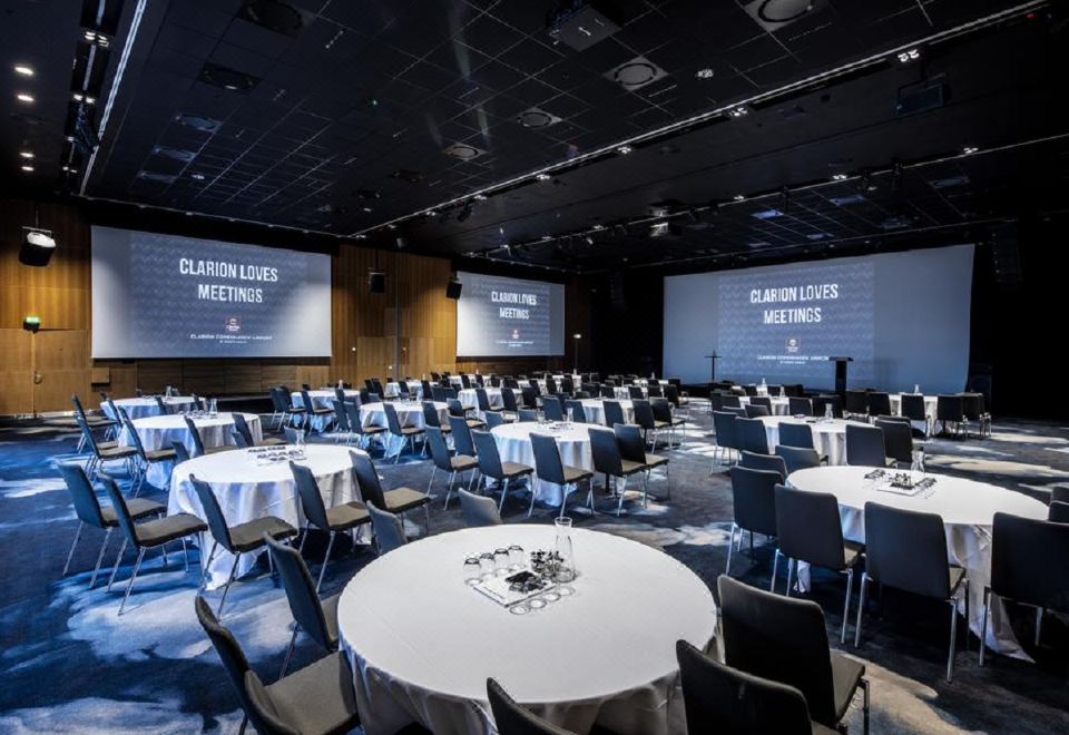 클라리온 호텔 코펜하겐 에어포트의 레스토랑 내부