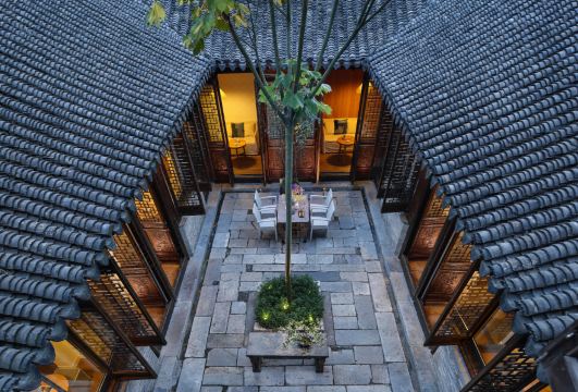 화지 호텔 정원