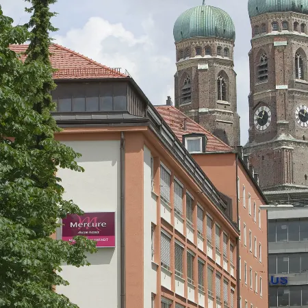 Mercure Hotel Muenchen Altstadt Отели рядом с достопримечательностью «Церковь Асам»