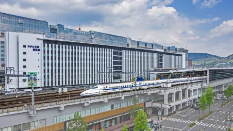 Miyako City Kintetsu Kyoto Station in Kyoto