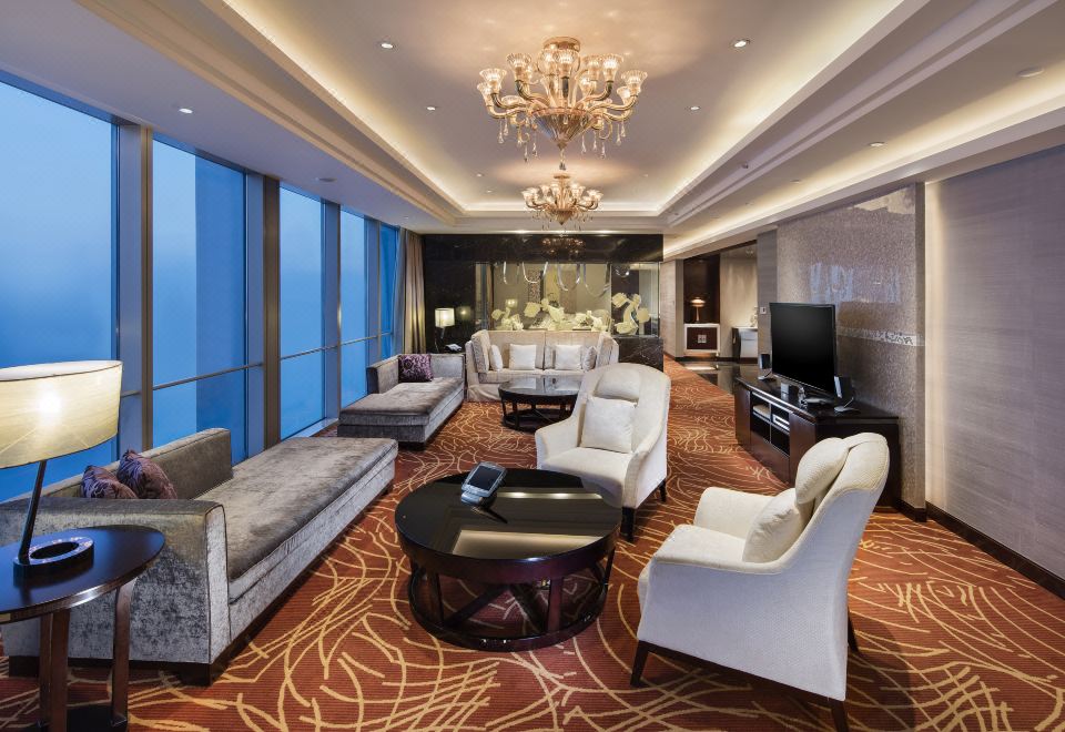 힐튼 스자좡 외관 및 주변 전경