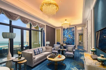 Wanda Vista Qingdao Oriental Film City Hotel Отели рядом с достопримечательностью «Jiaonan Jimiya Fishing Port»