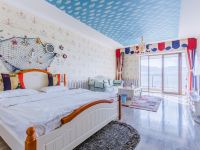 昆明避风港家庭主题公寓酒店 - 美式地中海大床房