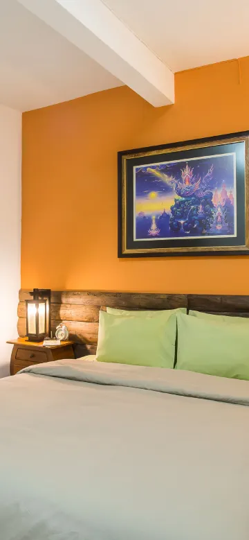 ห้องดับเบิลพร้อมห้องน้ำรวม - ไม่มีหน้าต่าง