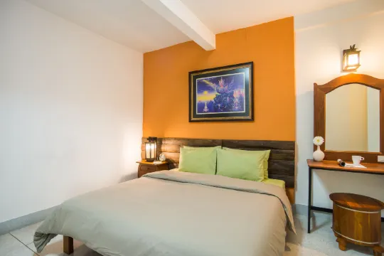 ห้องดับเบิลพร้อมห้องน้ำรวม - ไม่มีหน้าต่าง