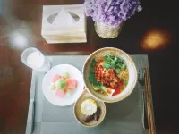 Wo Yu San Sheng Hotel - petit déjeuner