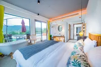 Simayi Kanshan Travel Art Inn Hongcun Village - شرفة