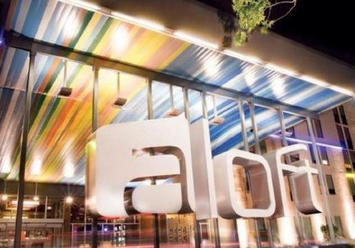 Aloft 호텔 객실 내부