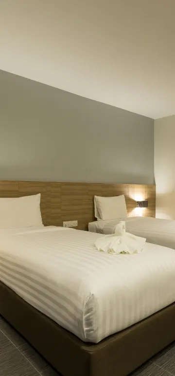 ห้องดีลักซ์ เตียงแฝด