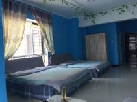 固安苏宇公寓 - 舒适蓝色一室双床房