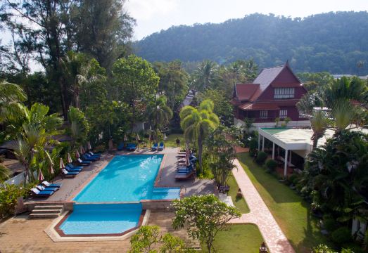 리조트 조식 공간