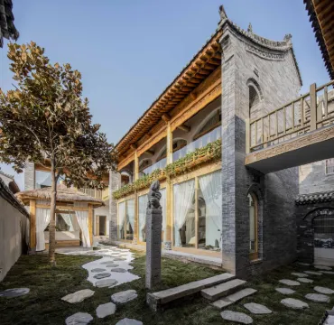 禮泉叄分地設計師庭院民宿(袁家村店) 禮泉住宿飯店