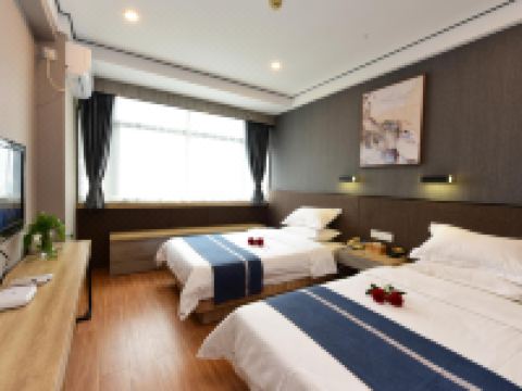 南阳温州湾酒店 - 阳光双床房