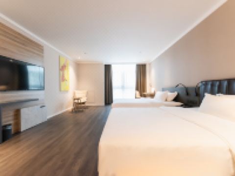 汉庭优佳酒店(泰州中嘉装饰城店) - 高级双床房