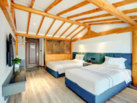 鏡泊湖天泊•麗景ホテル 寧安のホテル