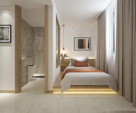 Tangerine Boutique Hotel Отели рядом с достопримечательностью «Dabie Mountain Azalea Ecological Cultural Grand View Garden»