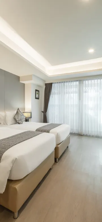 ห้องทวินดีลักซ์วิวเมือง