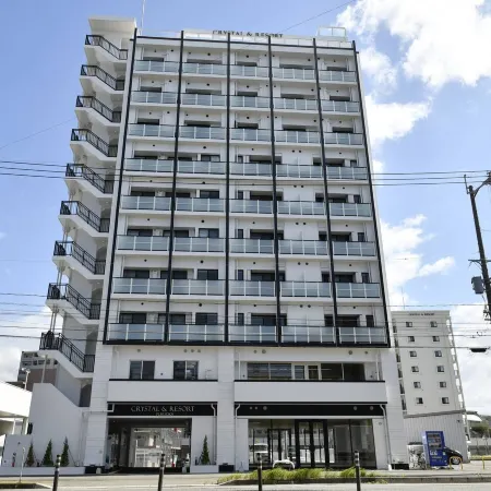 Crystal ＆ Resort Fukuoka Отели рядом с достопримечательностью «Парк аттракционов Kashii Kaen Sylvania Garden»