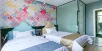 Changsha Luquli B&B (Yuelushan University City Branch) - Zweibettzimmer Candy Cinema