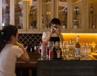 Banyueshan Spa Hotel - bar
