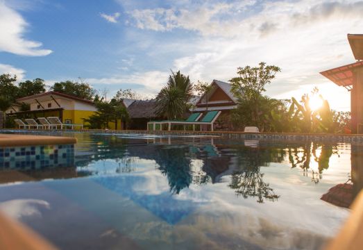 리조트 객실 내부