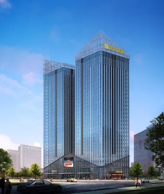 South Hotel (Zhangbayi Road Metro Station&Xi'an High-tech Zone) Hotel in zona Xi'an Institute Service & Software Science Technology
