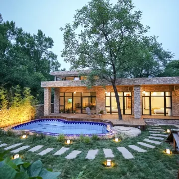 Wuwangshan Guigu Boutique B&B (Badaling Great Wall Branch) โรงแรมใกล้กําแพงเมืองจีน ด่านจวียงกวน