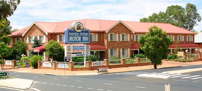 Australian Heritage Motor Inn Hotéis em Dubbo
