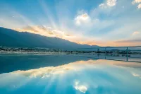 The Ancient City with Wind and Snow of Diffuse Floral Store