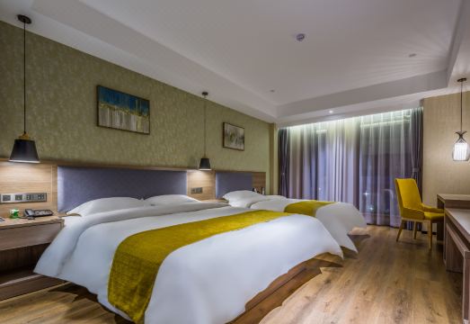 Qingdao West Coast LANYU Hotel 깔끔한 객실