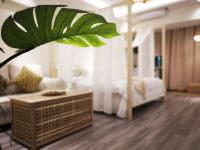 西安旎家公寓 - ins风沙幔投影大床房