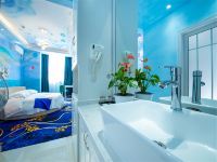 银川蓝色月亮主题酒店 - 标准一室圆床房