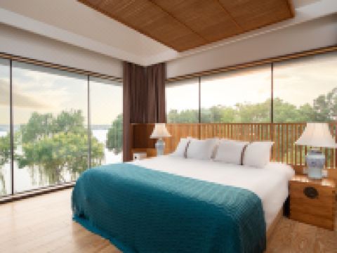 周庄南湖隐居度假庭院 - 270度湖景套房