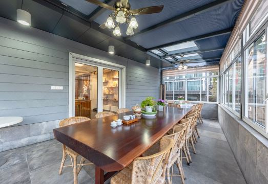 용정차 마을 전경