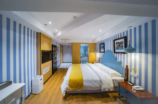 榴蓮小星連鎖飯店（合肥西站西七裡塘地鐵站店） 華聯商廈附近的飯店