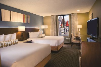 ロイヤルタワールーム(クイーンベッド2台) エクスカリバー ラスベガスの写真