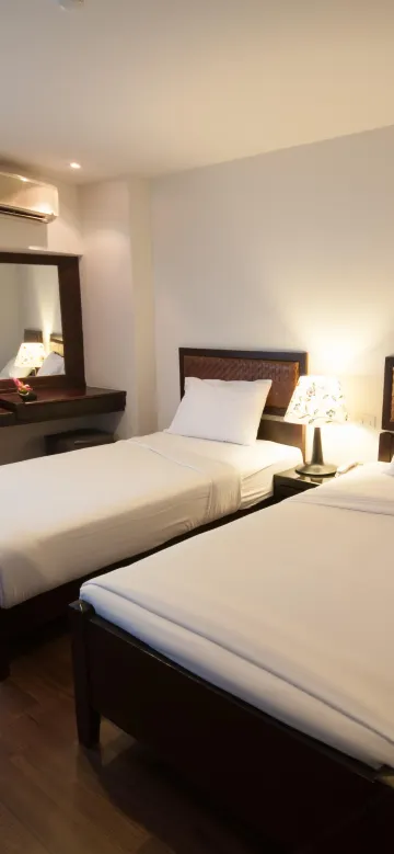 ห้องซูพีเรียร์ เตียงแฝด ไม่มีระเบียง