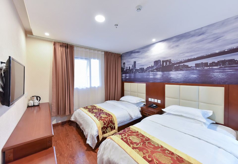 슈퍼 8 호텔 야윈춘 객실