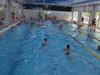房县陵洲国际大酒店 - 室内游泳池