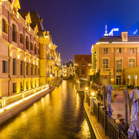 Zhanyou Home Sea View Apartment Hotel(Dalian Venice the City of Water)