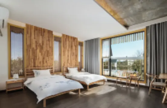 Floral Hotel· Building Taishan Slowly Hotel