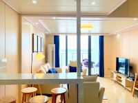 中山海泉禧度假公寓 - 麻将复式海景两房两厅套房