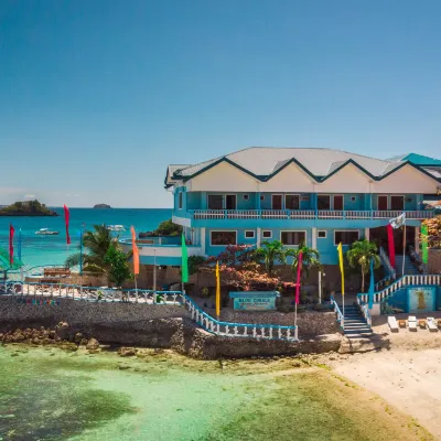 บลูคอรัลส์ บีชรีสอร์ท โรงแรมใกล้Dive Society Malapascua