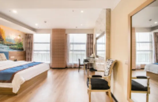 悅夢ホテル（蘇州傢俱博覽中心徐圖港地下鉄駅） CBC国際区周辺のホテル