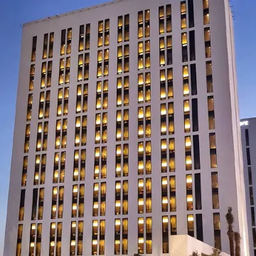 Aloft Me'aisam Dubai, A Marriott Hotel Отели рядом с достопримечательностью «Комплекс Дубай-Студио-Сити»