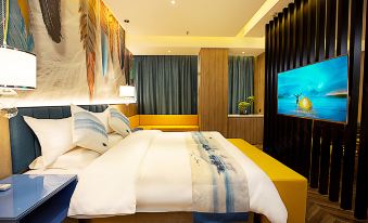 Jingman Qingya Hotel (Zhengzhou Erqi Wanda Qilixuan Subway Station)