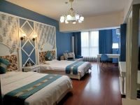 西安苹果时尚酒店 - 温馨家庭双床房