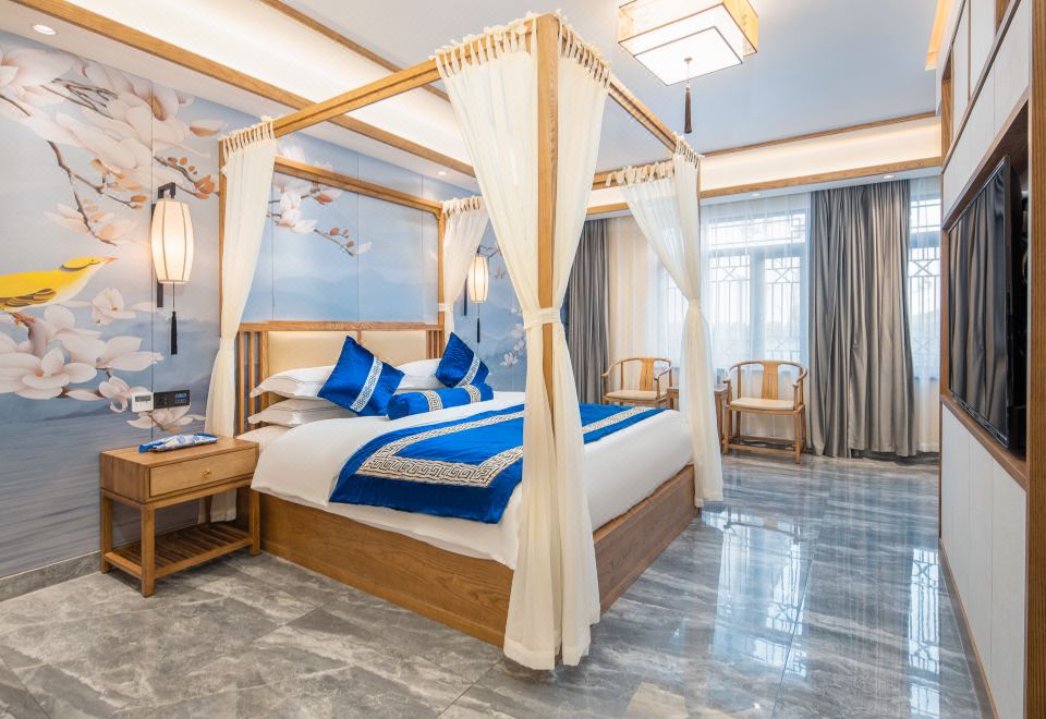 Qiu Inn 내부 전통 인테리어