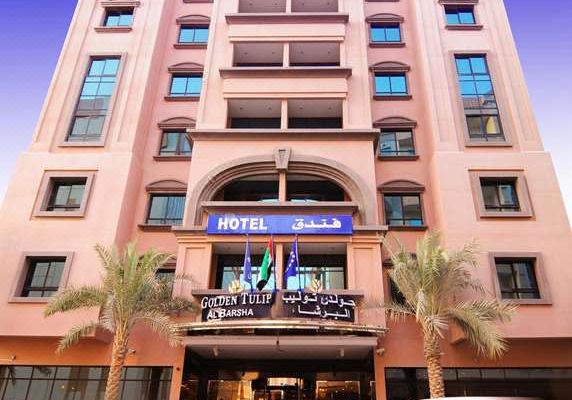 迪拜金色郁金香套房酒店(golden tulip suites - dubai)